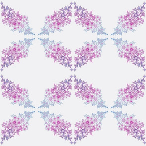 flowerprint blue-pink