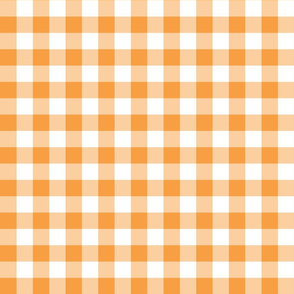 Gingham Tangerine