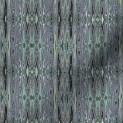 DSC3 - Small -  Surreal Dreams in Pastel Teal - Olive Green - Purple - Lavender - Vertical - Small