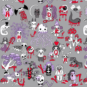 Creepy Cute Alphabet