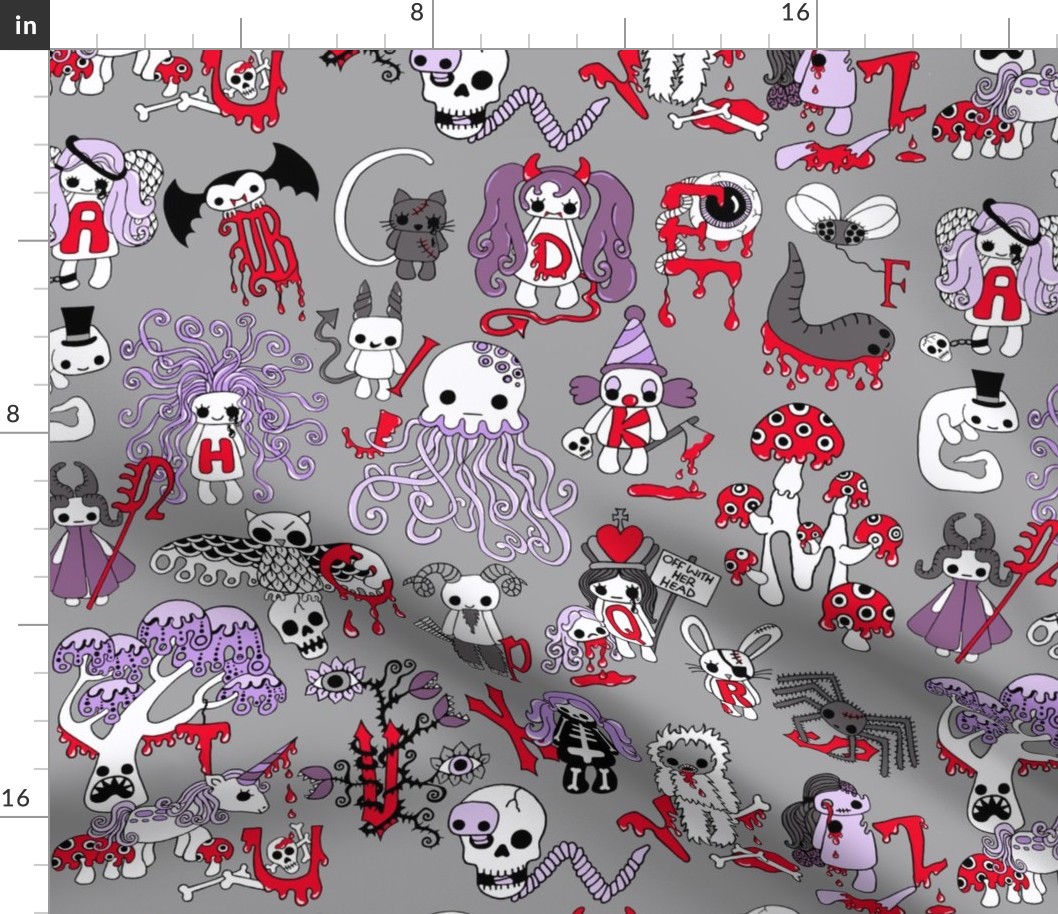 Creepy Cute Alphabet