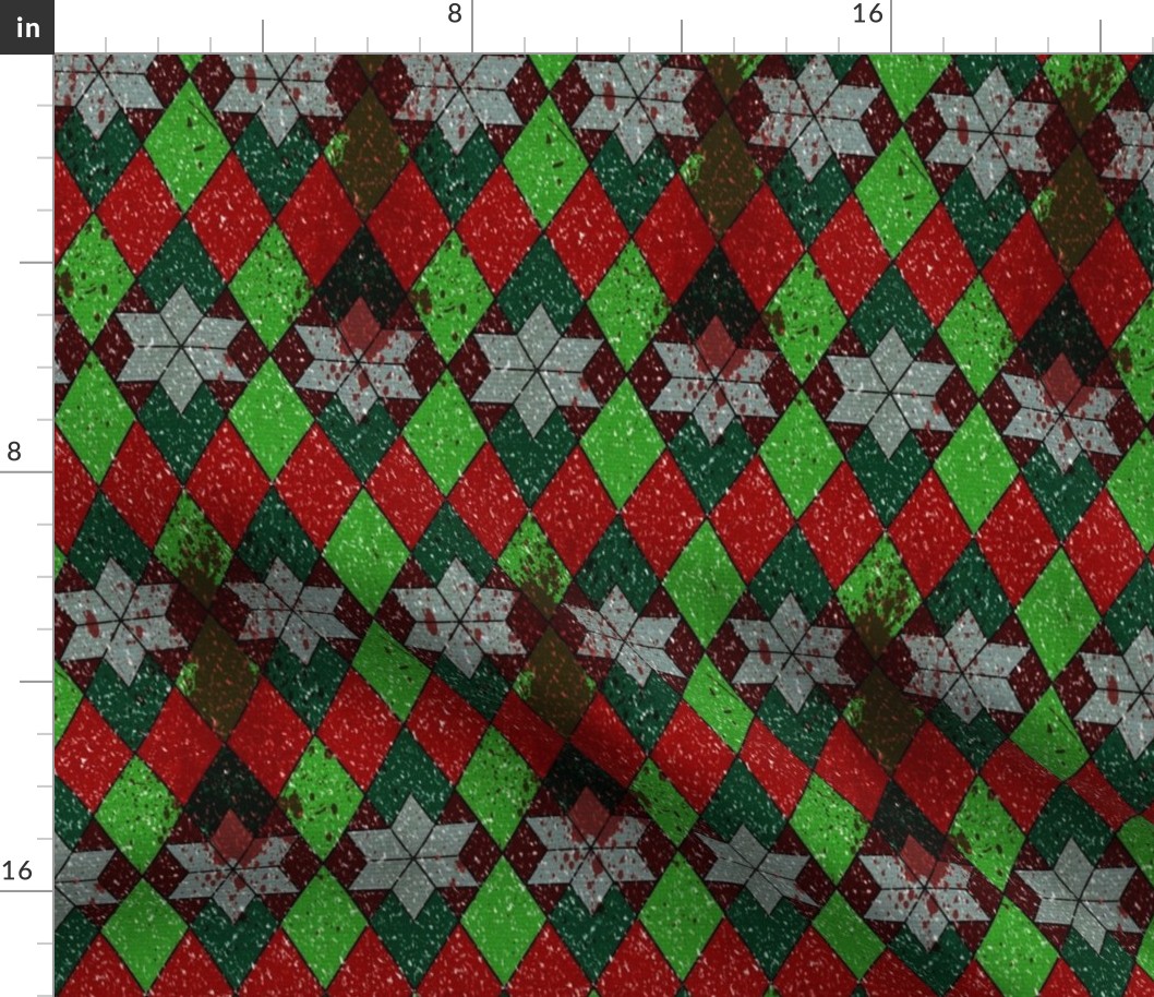 Krampus argyle