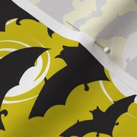 Night Watch - Halloween Bats Yellow Glow