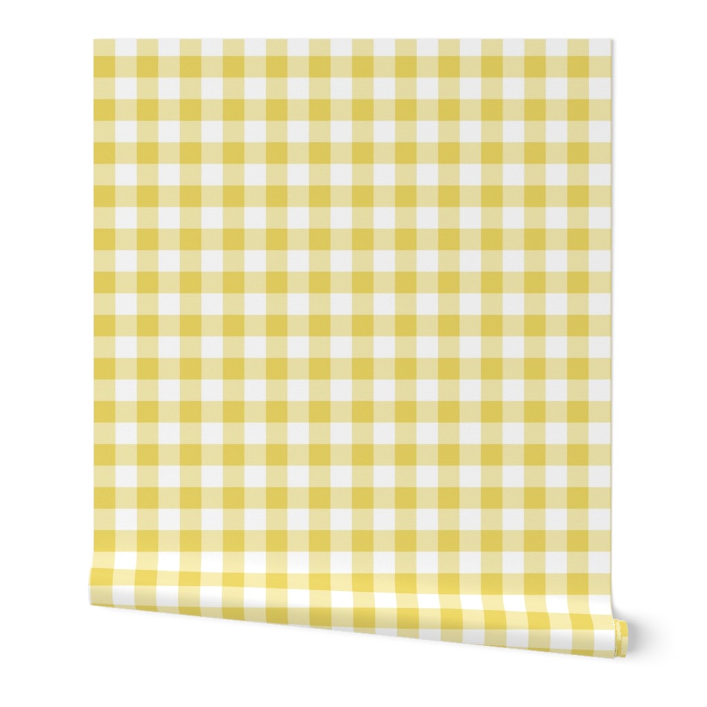 Gingham Yellow