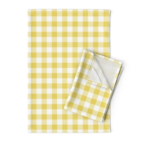 Gingham Yellow