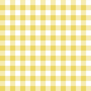 Gingham Yellow