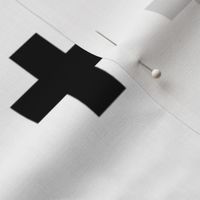 Swiss Cross Plus in Black