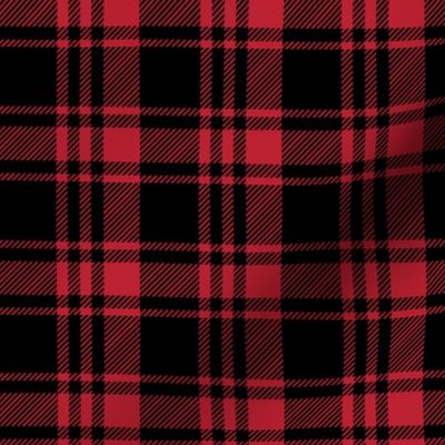 Black and Red Fall Plaid || the lumberjack
