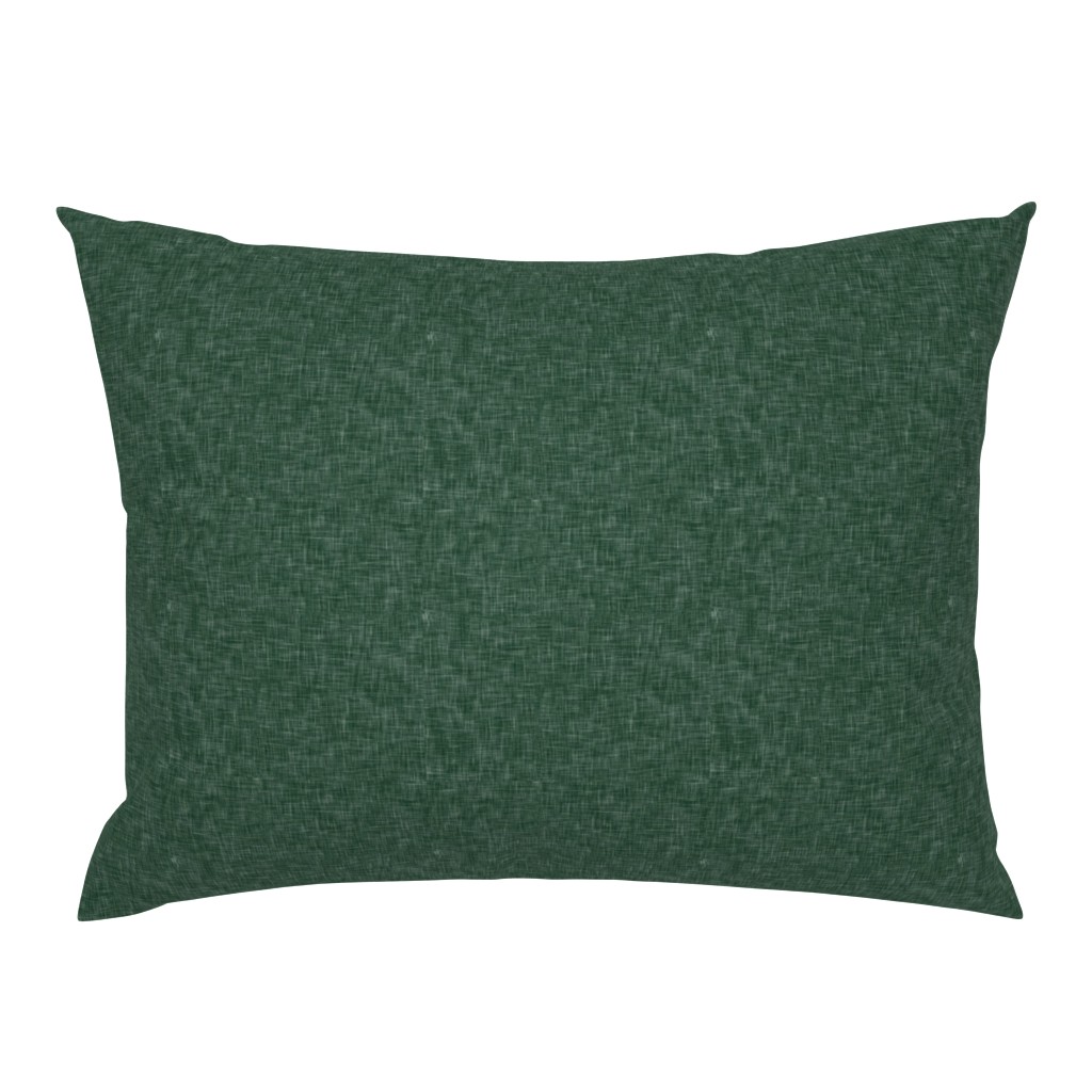 forest green linen solid