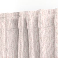 Painted Herringbone in Blush Pink