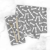 dog bone cute dog accessories dog simple grey coordinating dog print