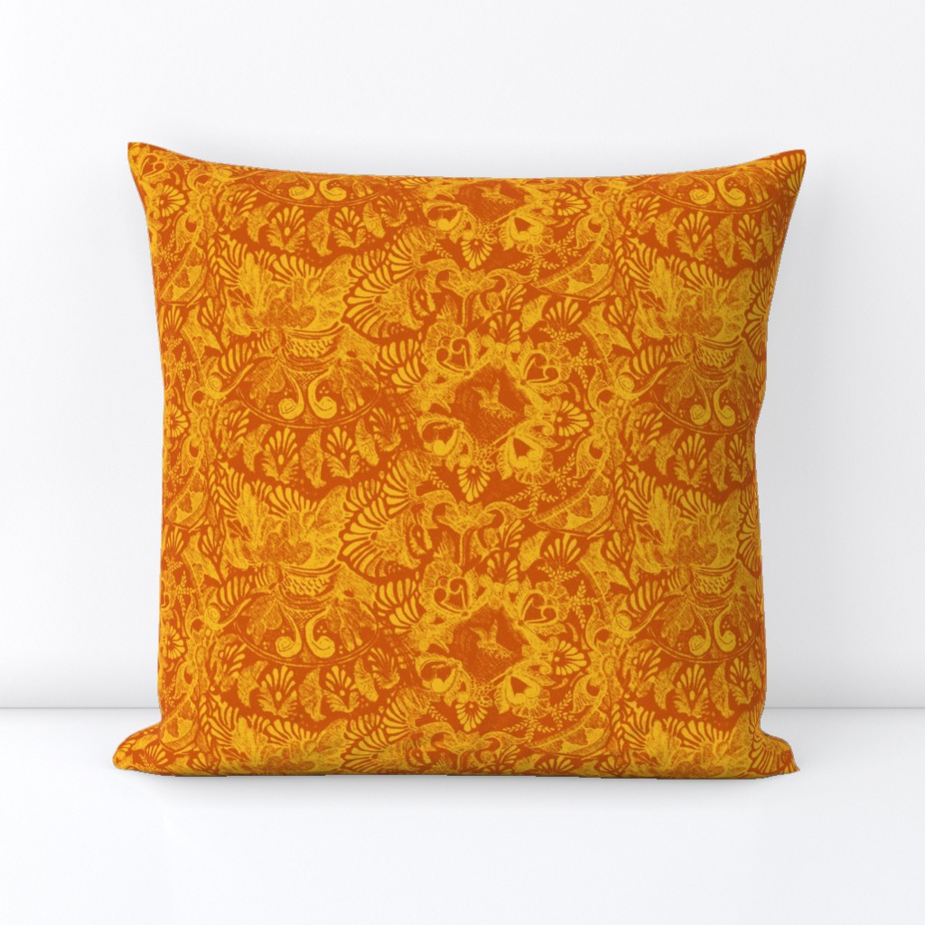 Talavera tumble sketch orange
