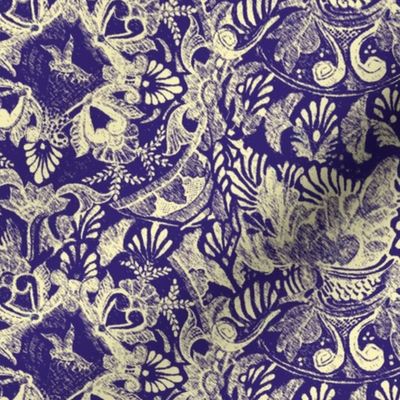 Talavera tumble sketch-purple