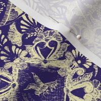 Talavera tumble sketch-purple