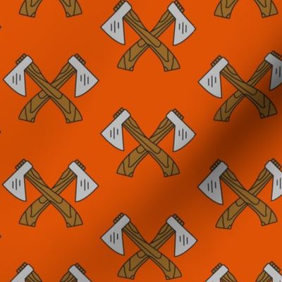 Lumberjack Axe Orange