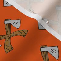 Lumberjack Axe Orange