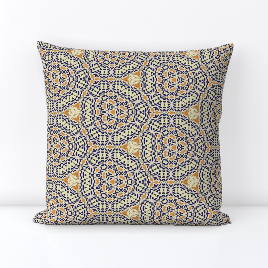 Talavera rosettes mex