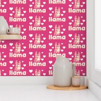 Llama love in pink!