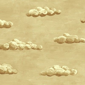 painted clouds - summercolors sepia-tone