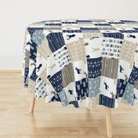 Rustic Woods Collection Patchwork Wholecloth (90)