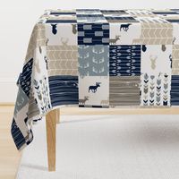 Rustic Woods Collection Patchwork Wholecloth (90)