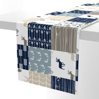 Rustic Woods Collection Patchwork Wholecloth (90)