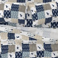 Rustic Woods Collection Patchwork Wholecloth (90)