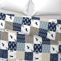 Rustic Woods Collection Patchwork Wholecloth (90)