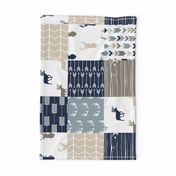 Rustic Woods Collection Patchwork Wholecloth (90)