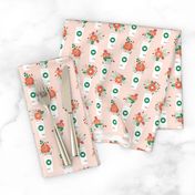 pumpkins autumn florals flower girly painted floral peach fall pumpkin spice latte fabric, autumn girls pumpkin spice, coffee, psl, pumpkin spice latte, latte, autumn, fall