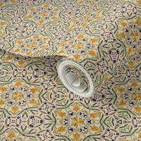 talavera floral hex tiles