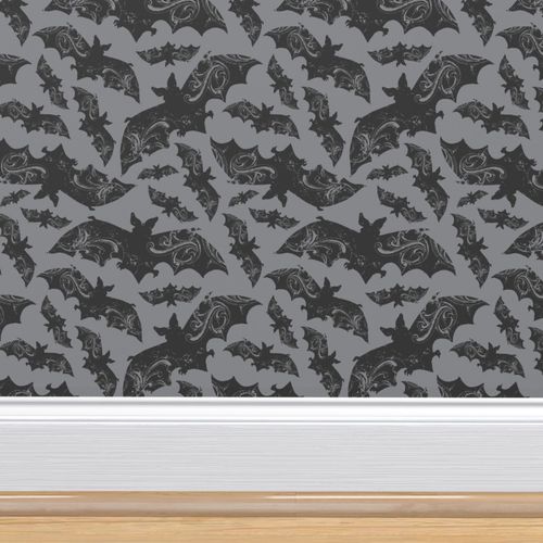 Shop Bats Wallpaper | Spoonflower