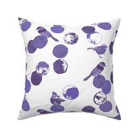 Birds & Dots Violet