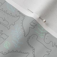 dino doodle pattern