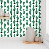 christmas tree forest fir tree triangles holiday simple scandinavian design tree forest trees