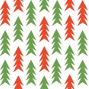 christmas tree forest fir tree triangles holiday simple scandinavian design tree forest trees