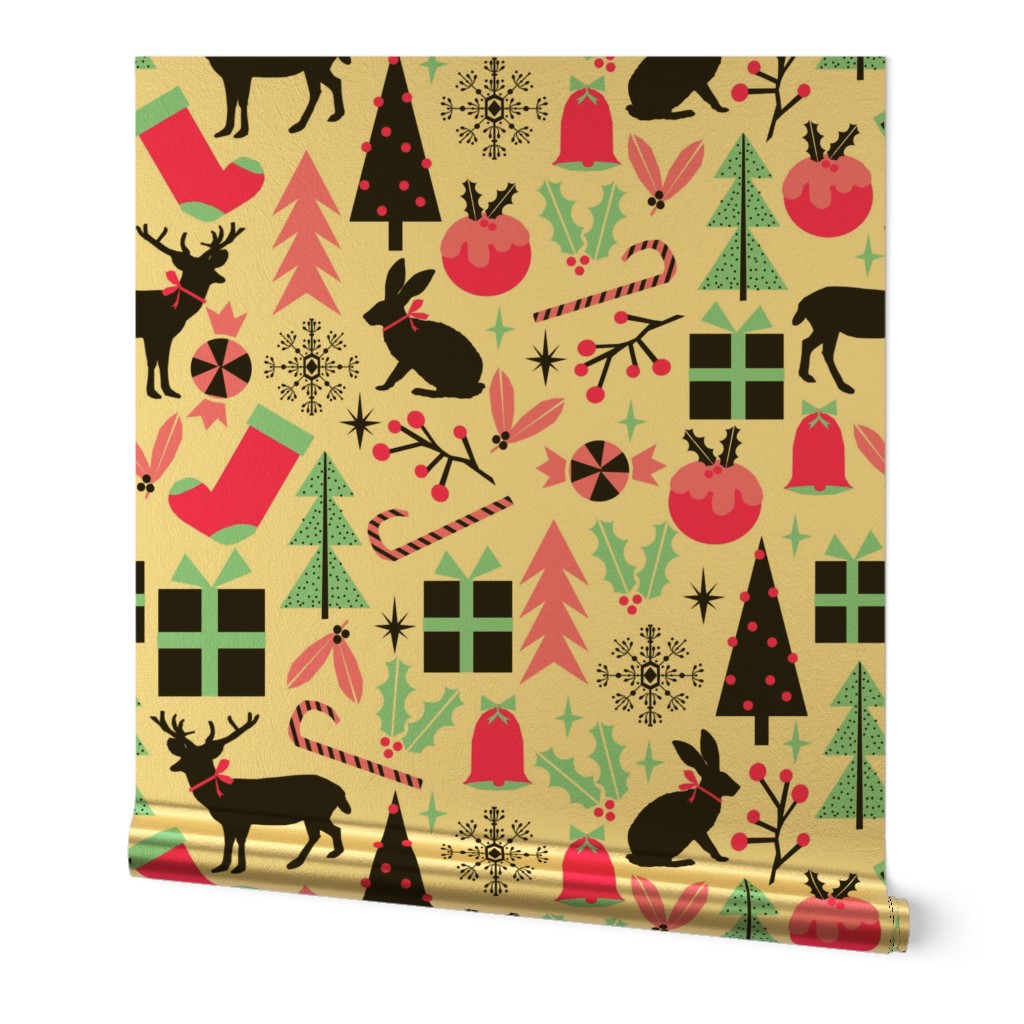 christmas holiday festive holiday christmas decor christmas fabric for kids cute christmas designs scandi