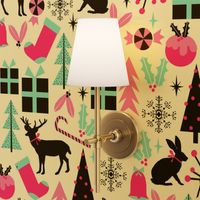 christmas holiday festive holiday christmas decor christmas fabric for kids cute christmas designs scandi