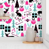 christmas holiday festive holiday christmas decor christmas fabric for kids cute christmas designs scandi