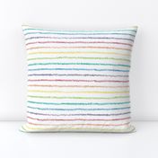 rainbow crayon mini-stripe