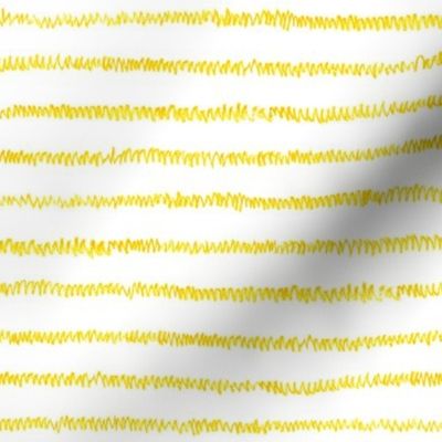 crayon mini-stripe in yellow