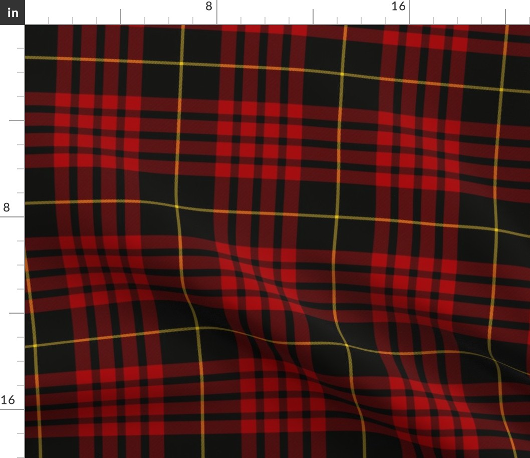 MacQueen tartan, 6", 1842 Sobieski Stuarts