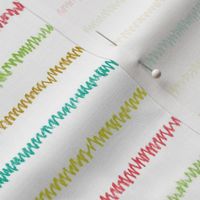 crayon mini-stripe in botanical brights