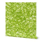seamless crayon scribble in leaf green