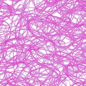 seamless crayon scribble in mad pink