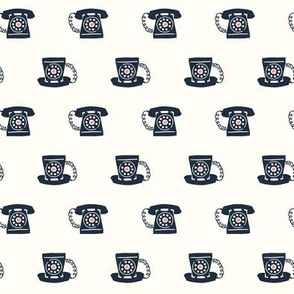 retro telephones