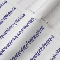 EKG in purple crayon