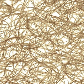 seamless crayon scribble in brown