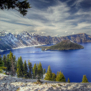 state oregon - crater lake