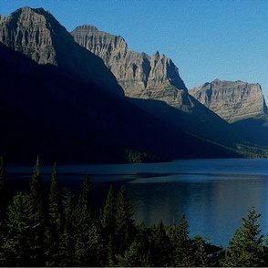 state montana - saint mary lake